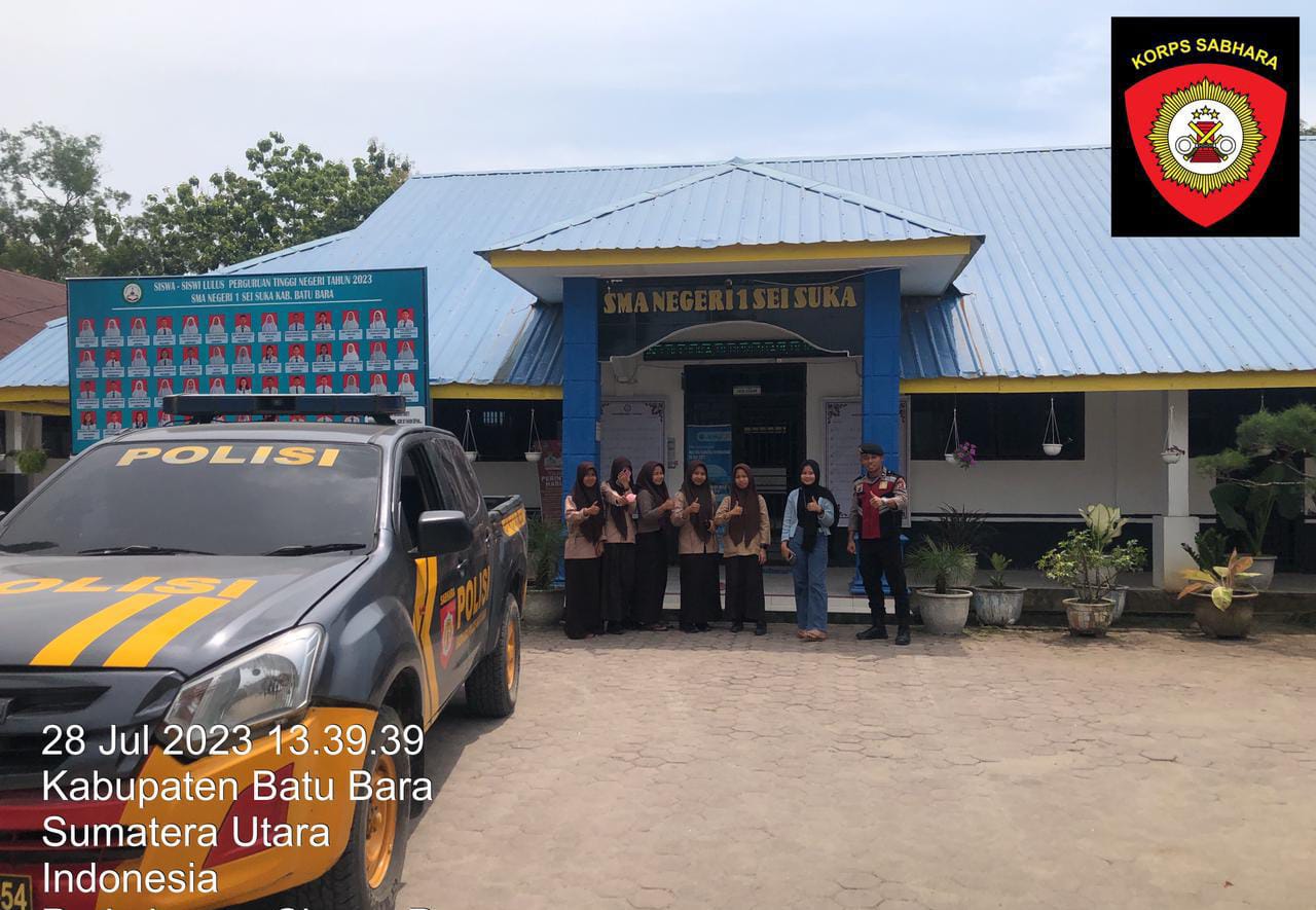 Personil Sat Samapta Polres Batu Bara Patroli Mobile Roda-4 pada Siang hari di 6 titik, (foto: humas polres)