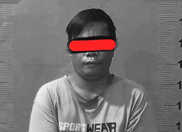 Pembisnis eceran sabu diciduk Satres Narkoba Polres Asahan, (foto: Ist)