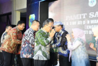 Komandan Kodim 0822 Bondowoso Letkol Arm Suhendra Chipta M.Tr.,Hanla., beserta istri hadiri pisah sambut Bupati lama dan baru