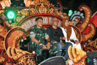 HUT TNI ke 78. Bertempat di Jl. KH. Ali Sekarputih Tegalampel Bondowoso acara tersebut digelar, Selasa (3/1/2023).