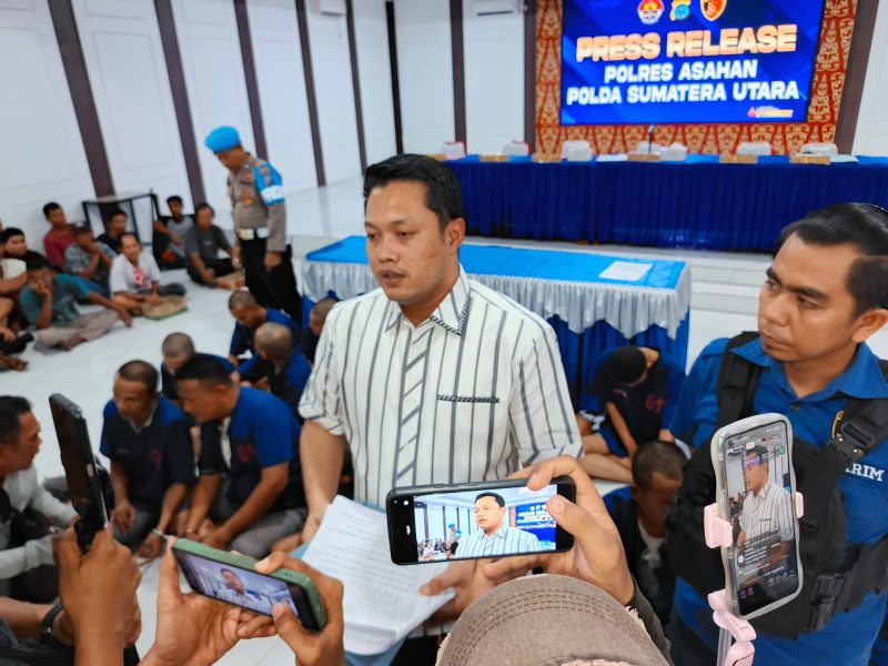 Kasat Reskrim Polres Asahan, AKP Ghulam Yanuar Lutfi. (Foto : MF/redaktur)